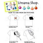 Umama Patch Lot de 3 mini ancre rose dessin animé autocollant en tissu corde d'ancre marine marin naval fer sur patchs brodés appliques machine à broder aiguille projets d'artisanat garçons filles enfants bricolage