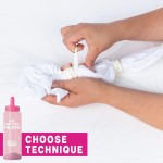 Tulip Kit de teinture en une étape, 4 couleurs à rayures, activité de bricolage et idée cadeau, multicolore