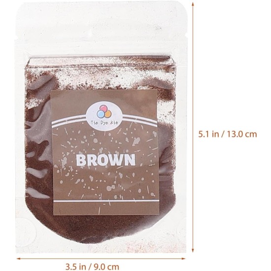 Operitacx 24 pièces de poudre de teinture pour cravate, colorants pour tissus de couleurs pour vêtements, recharges de poudre de teinture pour cravate, fournitures de fête pour enfants et adultes