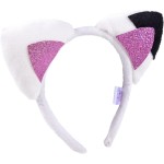 LUV HER Bandeaux pour filles – Bijoux pour enfants pour filles – Coffret cadeau tout-en-un – Bandeau – Ensemble de bijoux de jeu – 4 pièces (bandeau pour tout-petits, collier, bracelet à habiller, bague) à partir de 3 ans