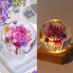 LET'S RESIN 9 pièces moules en silicone sphère pour résine, moules en résine sphère 3D sans couture améliorés, grands moules en résine époxy à boule ronde pour la conservation des fleurs, moulage de résine, savon, bougie