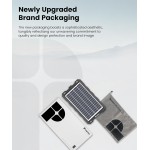 POWOXI Kit de charge d'entretien de panneau solaire portable étanche 7,5 W amélioré pour batterie solaire 7,5 W pour voiture, automobile, moto, bateau, marine, camping-car, remorque, motoneige, etc.