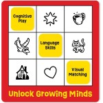 Jeu préscolaire primé ThinkFun Zingo Bingo pour les pré-lecteurs et les premiers lecteurs de 4 ans et plus - L'un des jeux de société les plus populaires pour les garçons et les filles et leurs parents (97700)