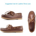 TeeLiy Cordon plat en cuir véritable de 3 mm, cordon de tressage marron clair pour la fabrication de bijoux, lacets de chaussures en cuir, arts et travaux manuels (Tan_3MM_5Yards)