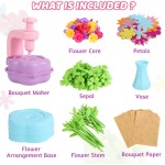 DAISRED Kits d'artisanat de fleurs, jouets, paniers de Pâques, cadeaux pour enfants, arts et travaux manuels pour filles âgées de 4 à 6 à 8 ans, kit de fabrication de fleurs DIY pour enfants, cadeaux d'anniversaire pour filles et garçons de 4, 5, 6, 7, 8,