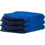 Chemical Guys Lot de 3 serviettes en microfibre de qualité professionnelle pour voitures, bleues, 40,6 x 40,6 cm, ultra douces et sans rayures pour camions, motos et plus encore