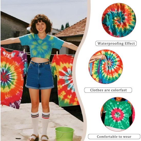 Poudre de teinture pour tissu violet vif – Teinture à action rapide pour tissus en coton et synthétiques – Teinture pour vêtements et loisirs créatifs résistante au lavage – Formule facile à mélanger à l'eau (violet, 113,4 g)