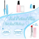 INNOCHEER Kit de maquillage pour enfants de 3 à 5 ans, kit de maquillage pour enfants de 3 à 5 ans, jouets La Reine des Neiges pour enfants, faux maquillage, jouets cadeaux pour filles de 3, 4, 5, 6, 7 ans et plus (pas de vrai maquillage)