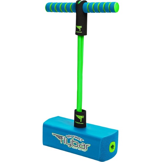 Flybar My First Foam Pogo Jumper pour enfants Pogo Stick amusant et sûr pour les tout-petits, mousse durable et élastique pour 3 ans et plus, supporte jusqu'à 250 lb