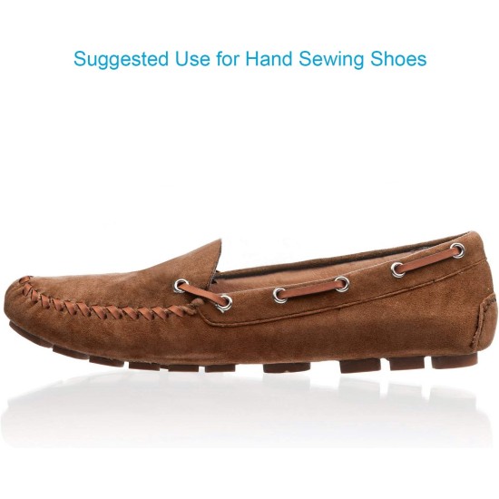 TeeLiy Cordon plat en cuir véritable de 3 mm, cordon de tressage marron clair pour la fabrication de bijoux, lacets de chaussures en cuir, arts et travaux manuels (Tan_3MM_5Yards)