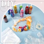 Silkfly Chapeau bob en coton blanc pour teinture par nouage, articles blancs à nouer, kit de teinture pour adultes, chapeau de plage en vrac