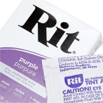 Rit Dye Rit Colorant en poudre concentré, violet, 31,9 g