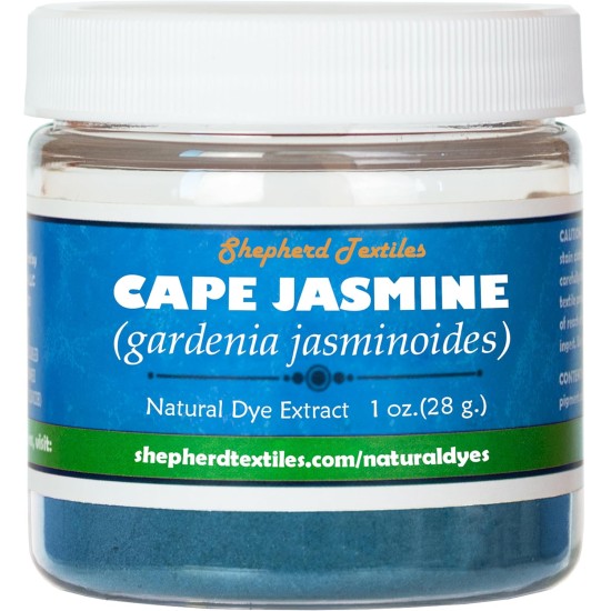 Colorant naturel à l'extrait de jasmin du Cap, 1 oz.
