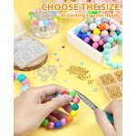 FIVEIZERO Lot de 600 petites épingles à œil pour la fabrication de bijoux et les travaux manuels, mini vis à œillets pour projets artistiques et breloques en perles, petits crochets à œil pour travaux manuels (or et argent, 3 tailles)