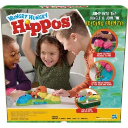 Hasbro Gaming Hungry Hungry Hippos Jeu pour enfants d'âge préscolaire |