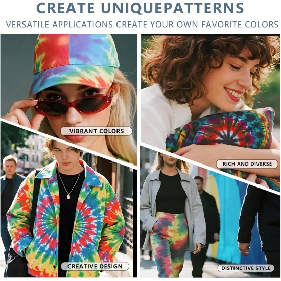 Poudre de teinture pour tissu violet vif – Teinture à action rapide pour tissus en coton et synthétiques – Teinture pour vêtements et loisirs créatifs résistante au lavage – Formule facile à mélanger à l'eau (violet, 113,4 g)