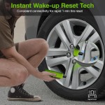 VXDAS Outil de réapprentissage TPMS 2 en 1 Super GL50448 pour GM et Ford avec bouton de commutation de modèle, activation de réinitialisation du moniteur de capteur de pression des pneus pour Buick/Cadillac/Chevrolet/GMC/Lincoln édition 2025 (vert)