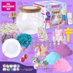 Kit d'artisanat de terrarium licorne pour enfants : Veilleuse LED Jouets DIY avec télécommande – Cadeaux d'anniversaire amusants pour les filles âgées de 5 6 7 8 9 10 ans – Ensemble d'activités d'art et d'artisanat créatifs Kit d'artisanat de terrarium licorne pour enfants : Veilleuse LED Jouets DIY avec télécommande – Cadeaux d'anniversaire amusants pour les filles âgées de 5 6 7 8 9 10 ans – Ensemble d'activités d'art et d'artisanat créatifs