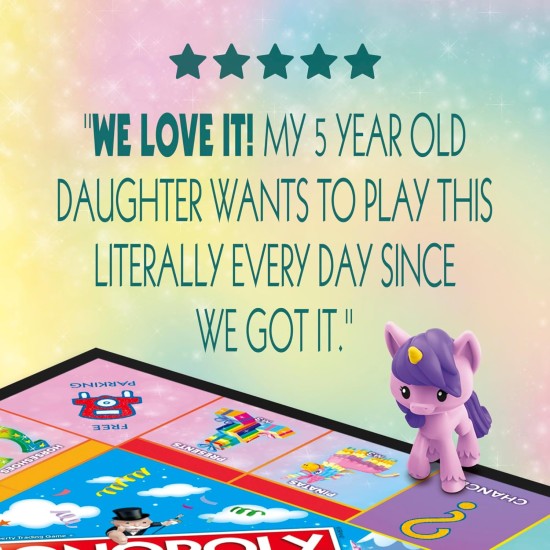 Monopoly Junior : Jeu de société édition Licorne |