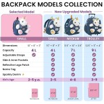 Naturellement KIDS Sac à dos pour tout-petits avec jouets licorne, cadeau d’anniversaire pour fille de 2 ans, garçon cadeau pour fille de 3 ans, jouet licorne pour tout-petits