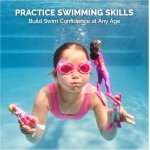 Ensemble de 3 personnages de plongée Barbie SwimWays, accessoires de piscine et jouets de piscine pour enfants, fournitures de fête à la piscine et jouets aquatiques pour enfants âgés de 5 ans et plus