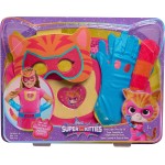 Disney Junior SuperKitties Ginny Ensemble de déguisement 5 pièces pour jeu de rôle de super-héros avec masque, gants et queue, taille 4 à 6X, enfants de 3 ans et plus par Just Play, jouets pour enfants à partir de 3 ans par Just Play