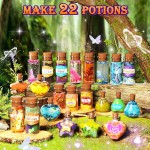 Kit de potions magiques pour filles – Kit de potions féeriques 22 potions, kit de mélange magique pour enfants de 6, 7, 8, 9, 10, 12 ans et plus, kit de fabrication de potions mystérieuses, kit d'artisanat, cadeaux, jouets pour Noël, Halloween, anniversai Kit de potions magiques pour filles – Kit de potions féeriques 22 potions, kit de mélange magique pour enfants de 6, 7, 8, 9, 10, 12 ans et plus, kit de fabrication de potions mystérieuses, kit d'artisanat, cadeaux, jouets pour Noël, Halloween, anniversai